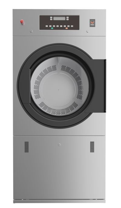 Sèche-linge industriel IPSO I-line - 9kg - flux d'air radial et axial - tambour inox_0