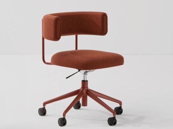 Fauteuil sur roulettes Amelie coloris personnalisables_0