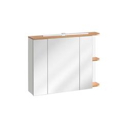 STELLAMEUBLES Meuble salle de bain miroir 95cm Platinium - 3667335108541_0