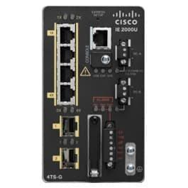 Switch ethernet industriel 4 ports 10/100Mbps RJ45 + 2 ports SFP 10/100/1000Mbps, Managé Layer 2 -40°C +75°C - Référence: IE-2000-4TS-G_0