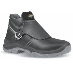 U-Power - Chaussures de sécurité hautes classiques et robustes CROCODILE - Environnements de soudure - S3 SRC Noir Taille 45 - 45 noir matière synt_0