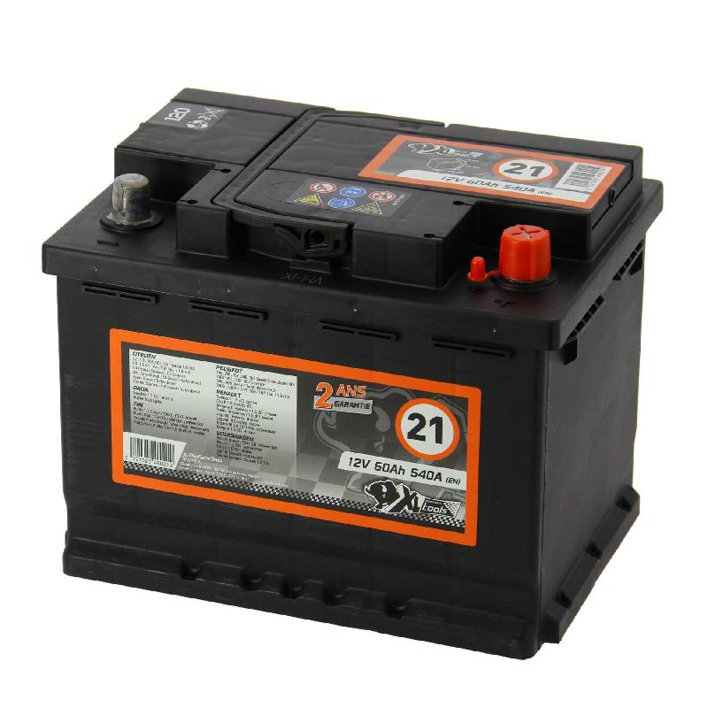 Batterie de démarrage XLPT 21 540A 60Ah L2 - XL Perform Tools - Technologie Calcium/Calcium_0