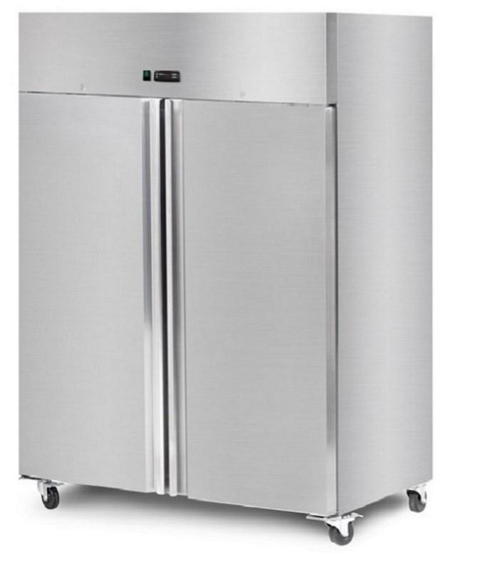 Armoire pâtissière négative - 1400 litres - Double portes au format pâtissier 600x400mm - Acier inox - Dégivrage automatique_0