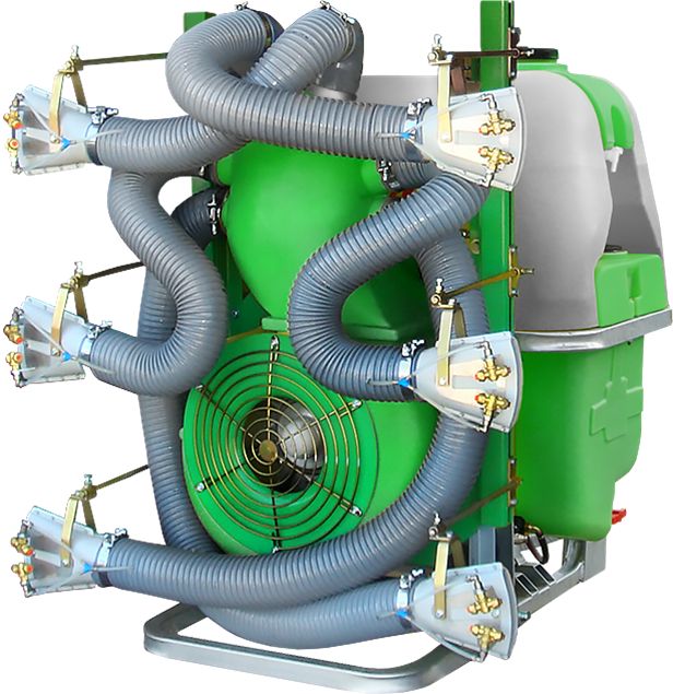 Atomiseur pneumatique porté avec cuve autonome de lavage des mains en polyéthylène - CLM_0