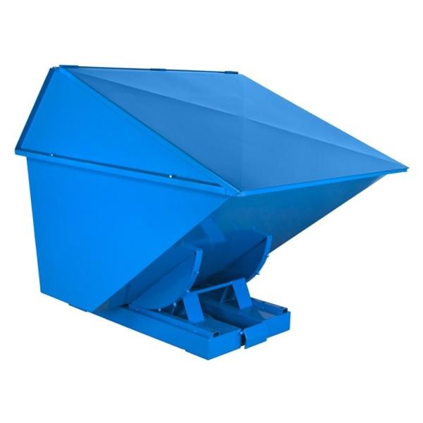 Benne auto-basculante industrielle avec couvercle haut - 200 à 2700 litres - Marque Rolléco_0