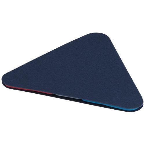 Bloc autocollant triangle 10714901 - carnet triangulaire avec feuillets colorés et blancs_0