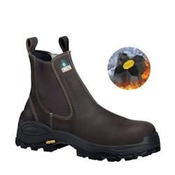 Botte de sécurité haute  SBP Riderboot SRC 100% non métalliques brun T.36 Lemaitre - 36 cuir 3237154086360_0