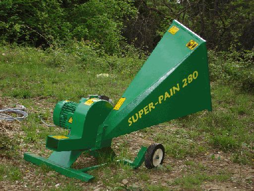 Broyeur à 2 ou 3 couteaux radiaux - SUPER-PAIN 280 motorisé thermique, électrique, ou sur tracteur_0