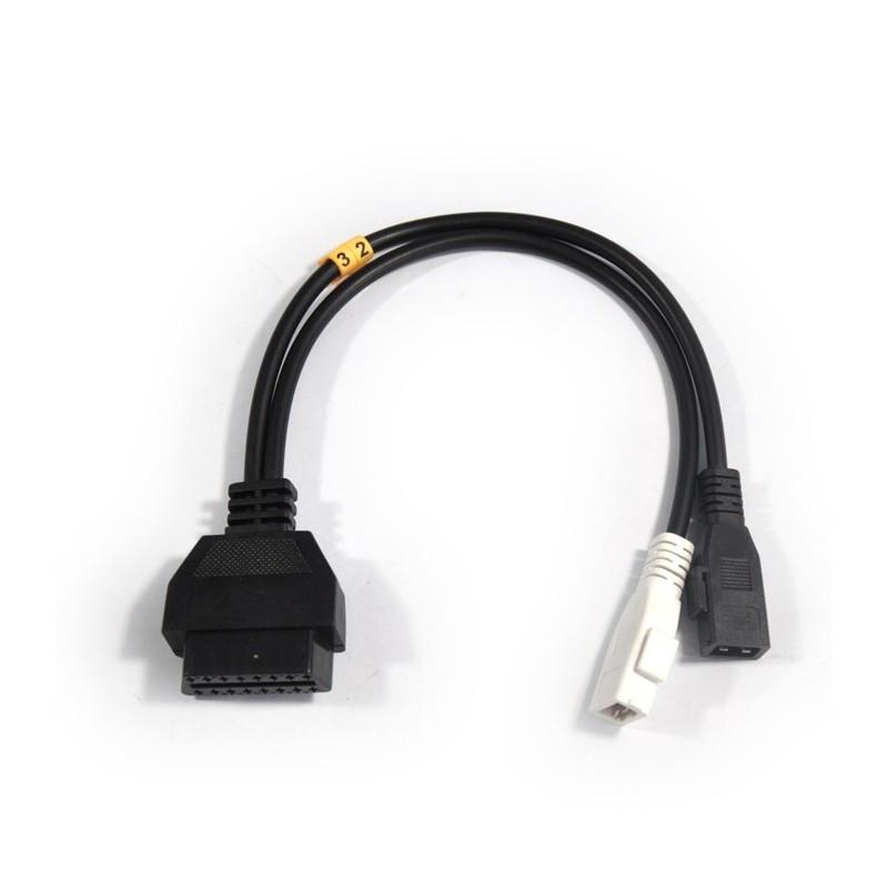 Câble adaptateur pour anciennes Audi, VW, Seat, Skoda (1990-1995) - Référence FTCAVAG2X2W_0