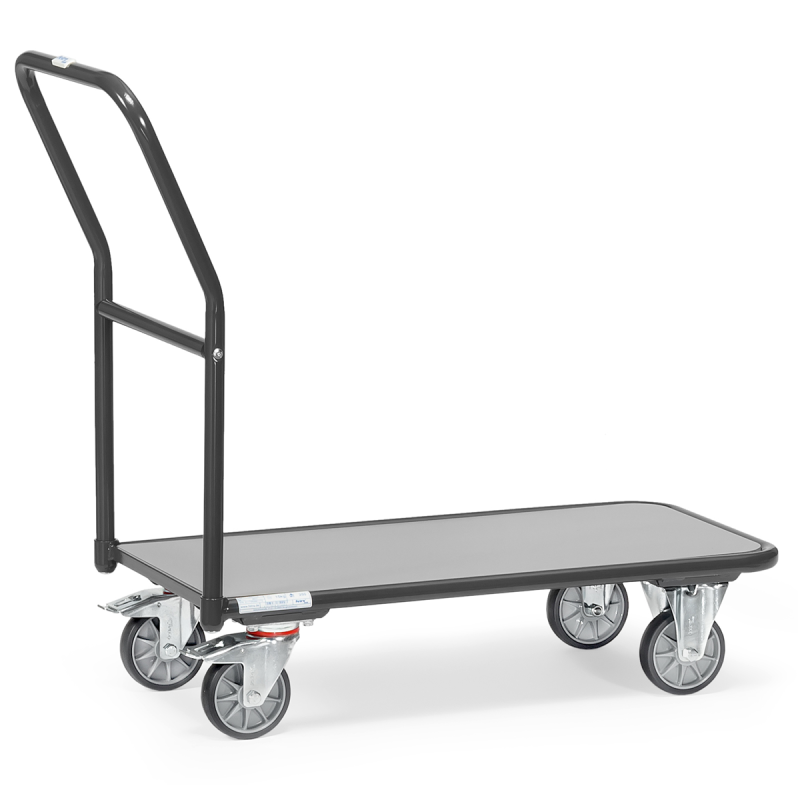 Chariot de magasin pour charge légère gris anthracite_0