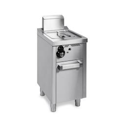 HR FAINCA Friteuse A Gaz Serie 750 Sur Placard - Capacite 12 L - 400X750X1025 - 7,74Kw  FDG12L750E - Acier inoxydable 18/10 FDG12L750E_0