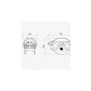 Grappin forestier LA1400HZ - LASCO - Largeur d’ouverture 1400mm - Force de serrage 13,7 kN - Poids 170 kg_1
