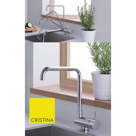 Mitigeur pour évier de cuisine bec orientable CUCINA- CRISTINA ONDYNA  CX50851 - Vita Habitat