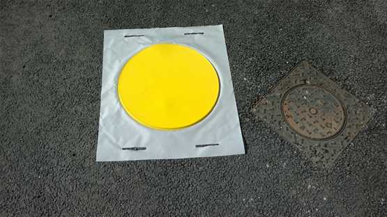 Plaque d'obturation 700 x 700 mm, parfaitement étudiée pour la protection des grilles type grilles d'égout - PL70_0
