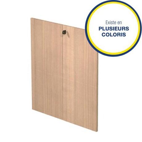 PORTES BATTANTES POUR RANGEMENT BAS FLORA (COLORIS AU CHOIX)