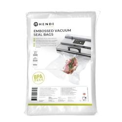 Sacs Sous-Vide Gaufrés - 200 x 300 mm - Lot de 100 - HENDI - 297438_0