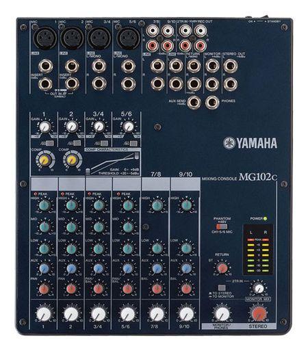 Table de mixage analogique - yamaha mg 102 c_0