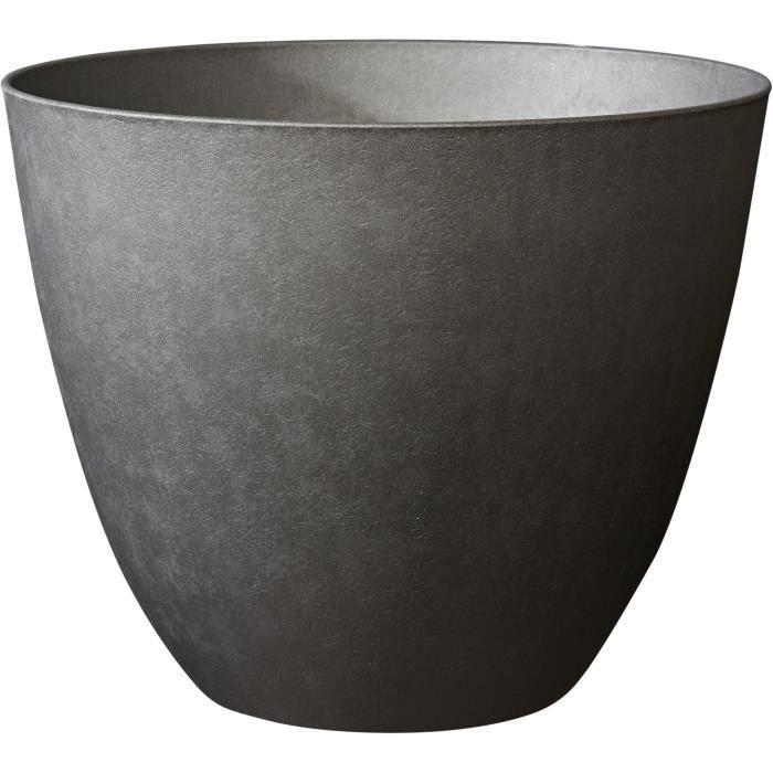 Pot de fleur Poetic - Element Rond 50 - Ardoise_0