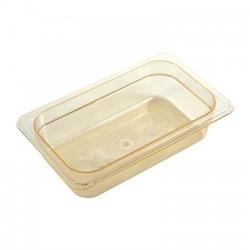 Cambro Bac GN 1/4 résistant à la chaleur 65mm. Idéal pour les micro-ondes, les appareils à vapeur et les - 0099511328451_0