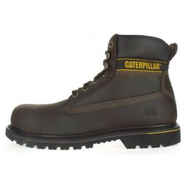 Chaussure de sécurité montante S3 Holton noir - cuir pleine fleur, coque acier, pointure 41_0