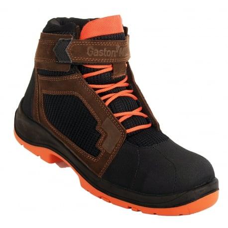 Chaussures de sécurité montantes Air Top Orange - S1P SRC ESD - Gaston Mille | AHHO1_0