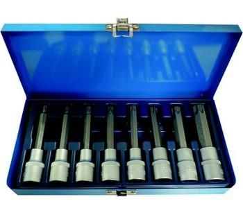 COFFRET 8 EMBOUTS TORX DE T27 A T70 1/2