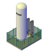 Générateur d'azote à membrane pneumatique - Pureté de 99.5% à 90% - Certifié ATEX_0