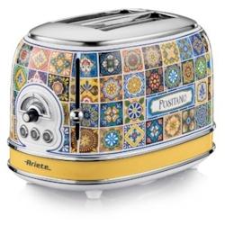 Grille-pain Vintage Positano 2 Fentes 810w Design Rétro Usage Non Intensif Ariete - multicolore 8003705122802_0