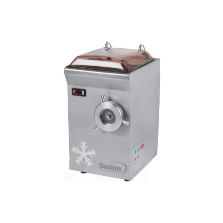 Hachoir à viande professionnel Rubis - entièrement inox, double coupe, réfrigération par compresseur_0