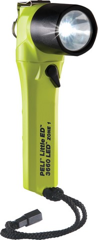Lampe torche à angle droit professionnelle rechargeable Little Ed 3660Z1 LED - longue durée - certifiée ATEX Zone 1_0
