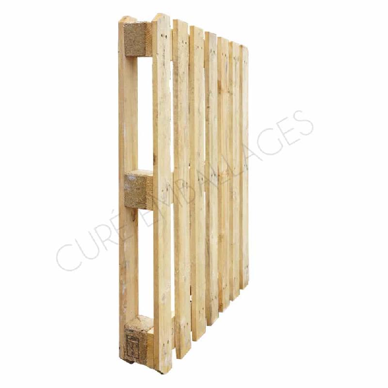 Palette  mi-lourde  -  1200 x 800 - MLD - 3 semelles - 6/7 planches -  Disponible en recyclée ou neuve_0