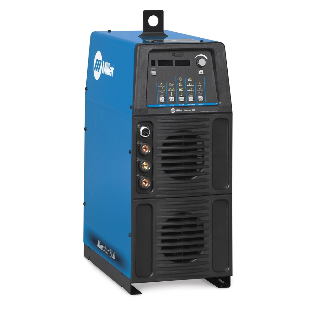 Poste TIG DC professionnel Miller Maxstar 800 DX - 400V - Soudage acier et métaux non ferreux jusqu'à 25mm_0