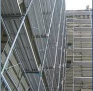 Échafaudage de façade RHU 070/100 - cadre en acier galvanisé - système Bosta_0
