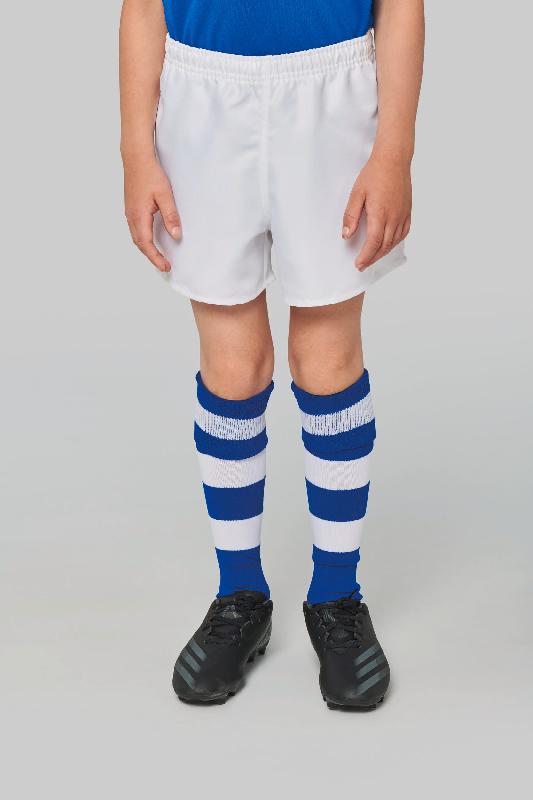 Short de rugby enfant - Réf: PA137 - PROACT - 100% polyester, coutures renforcées, tailles 6/8 à 12/14 ans_0