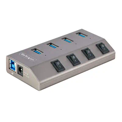StarTech Hub USB-C avec Auto-Alimenté à  4 Ports - Hub USB_0