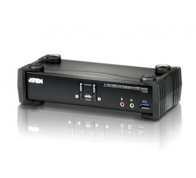 Switch KVM Aten CS1922 - DisplayPort 1.2/USB 3.0/Audio - 2 ports - Résolution 4K UHD et DCI_0