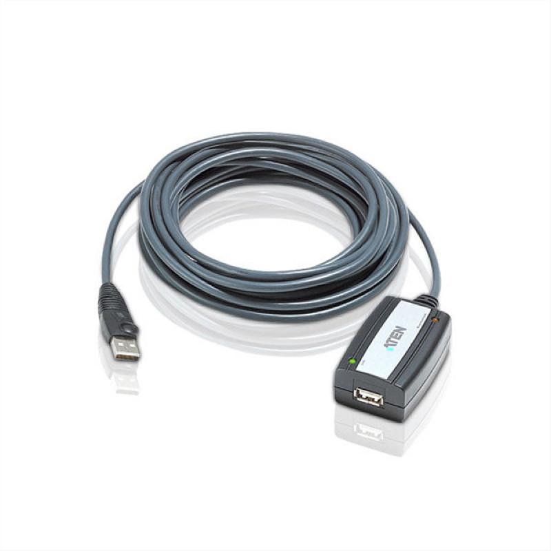 ATEN UE250 Câble d'extension USB 2.0, noir, 5 m_0