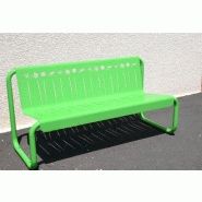 Banc public Lilly - formes arrondies et découpe originale - Longueur 1500 mm_0