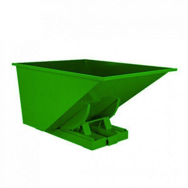 Benne auto-basculante manutention 300 litres - Vert - Verre - Marque Rolléco_0