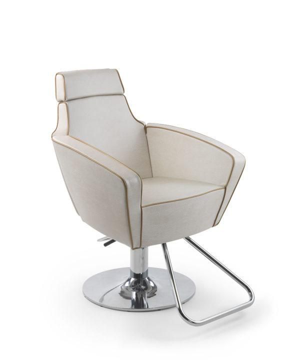 Fauteuil coiffage Anita REC A32A4 - pivotant, dossier inclinable, appui-tête réglable_0