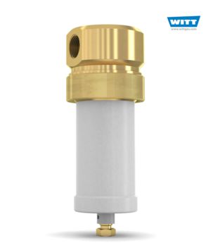 Filtre à gaz WITT modèle 77 - Inserts en bronze ou acier inox pour débits élevés_0