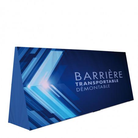 Habillage avec Barrière transportable Double face (montage chaussette)_0