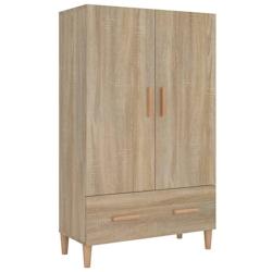 Helloshop26 - Buffet bahut commode armoire meuble de rangement organisateur cuisine salle de séjour salon haut sonoma 70 x 31 x 115 02_0034200 - 3000_0