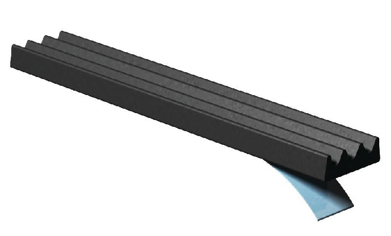 Joint de calfeutrage profil k noir 7,5m - ELLEN - 3000013 - 390445_0
