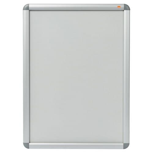 Nobo vitrine porte-affiche clipsable, aluminium, anti-reflet en pvc, 70 x 50 cm_0