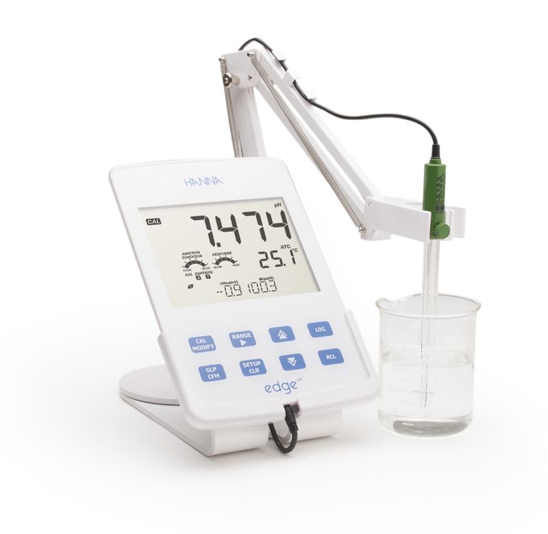 PH-mètre de laboratoire - Série edge - Mémorisation, USB, 230 V - HI2002-02_0
