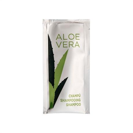 SACHET SHAMPOING ALOE VERA 10 ML 10X5 CM PET (VENDU PAR 1000)