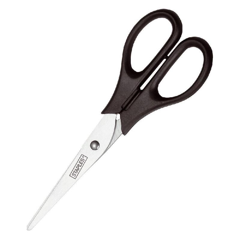 STAPLES CISEAUX STAPLES RECYCLÉS AMBIDEXTRES - LONGUEUR 16,5 CM