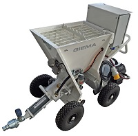 Machine à projeter électrique TP20 - 230 V - compacte et polyvalente pour mortiers et plâtres_0
