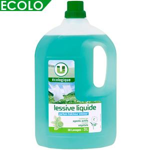 U ECOLOGIQUE LESSIVE LIQUIDE FAÎCHEUR INTENSE 3 L_0